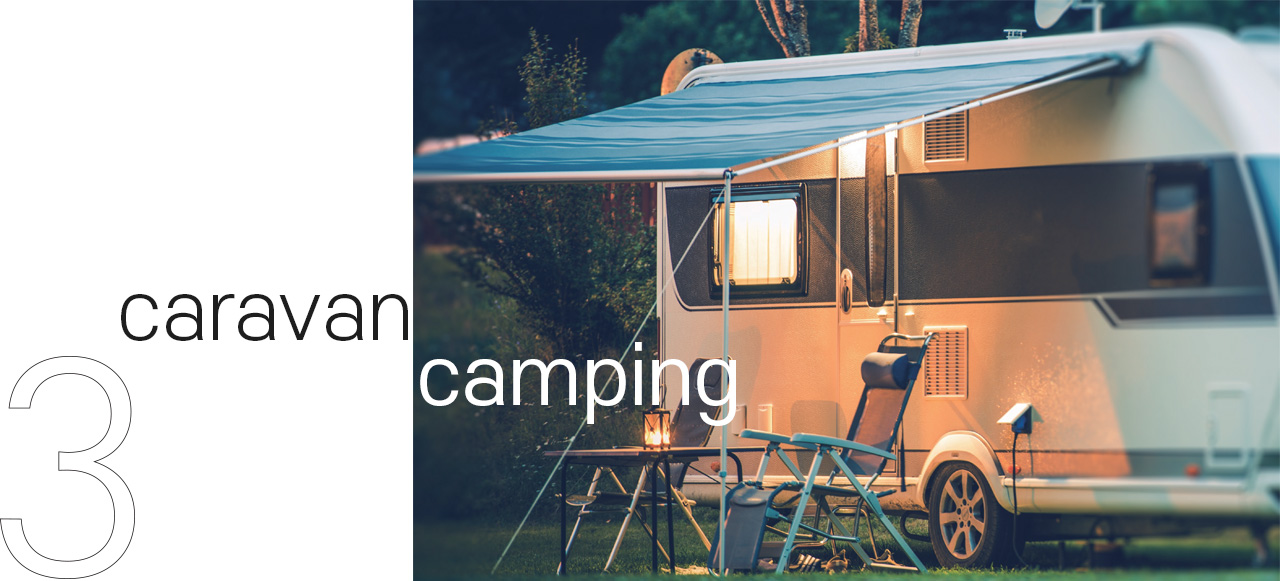 3 caravan camping